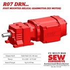 Helical Gear Motor R07/RF07/RZ07  DRN... (IE3 Motor) 1